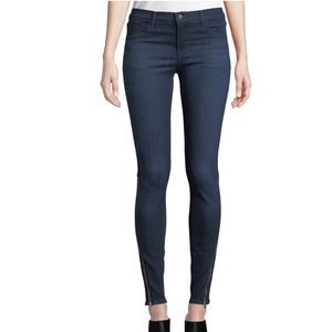 J Brand skinny zip ankle jeans